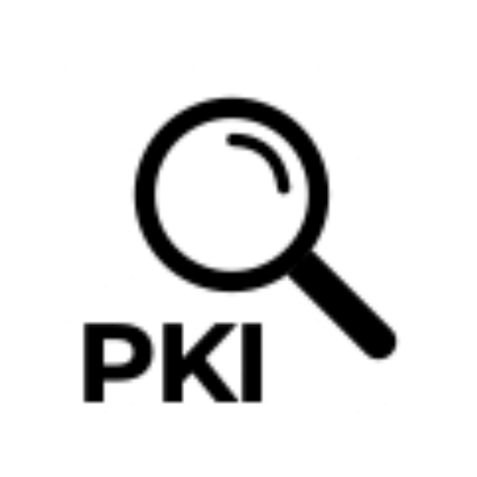 Magnifying glass, PKI icon